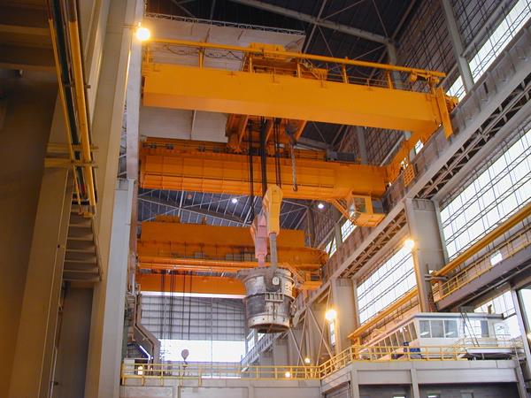 Controllo PLC disponibile Gru a colata di calore