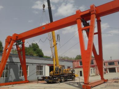 20 T singola trave Workshop Gantry Crane