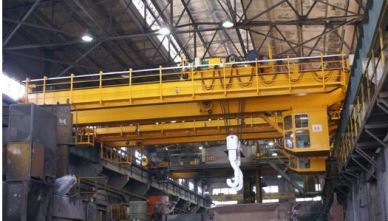 Cast in acciaio Heavy Duty ponte gru 50 Ton