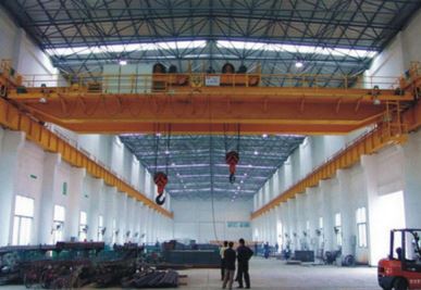 Carroponte bitrave con carrello doppio