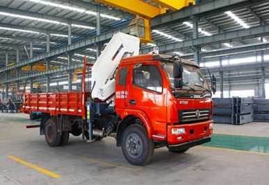 Gru per camion a braccio pieghevole