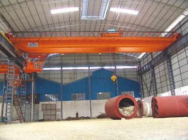 Gru a ponte per magazzino QD 55 Ton